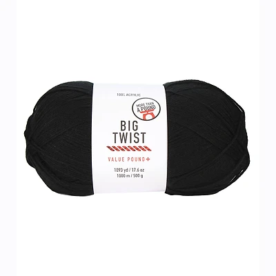 6 Pack: Big Twist® Value Pound+ Yarn