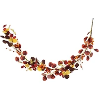 5ft. Berries & Maple Leaves Artificial Fall Harvest Garland