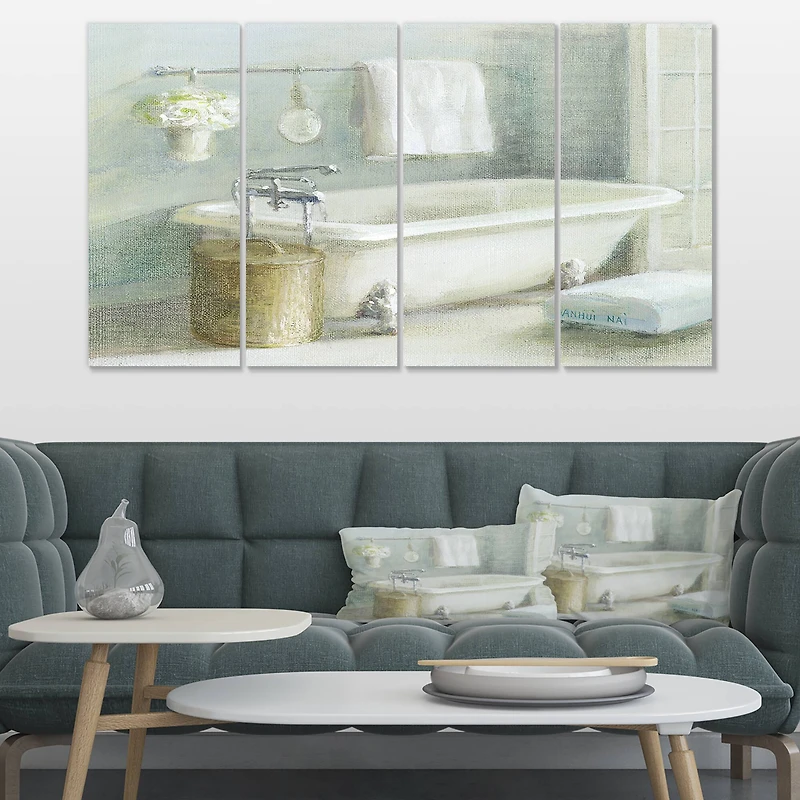 Designart - Pastel Bath I