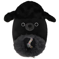 Squishmallows™ Jettward the Black Dog Plush Slippers