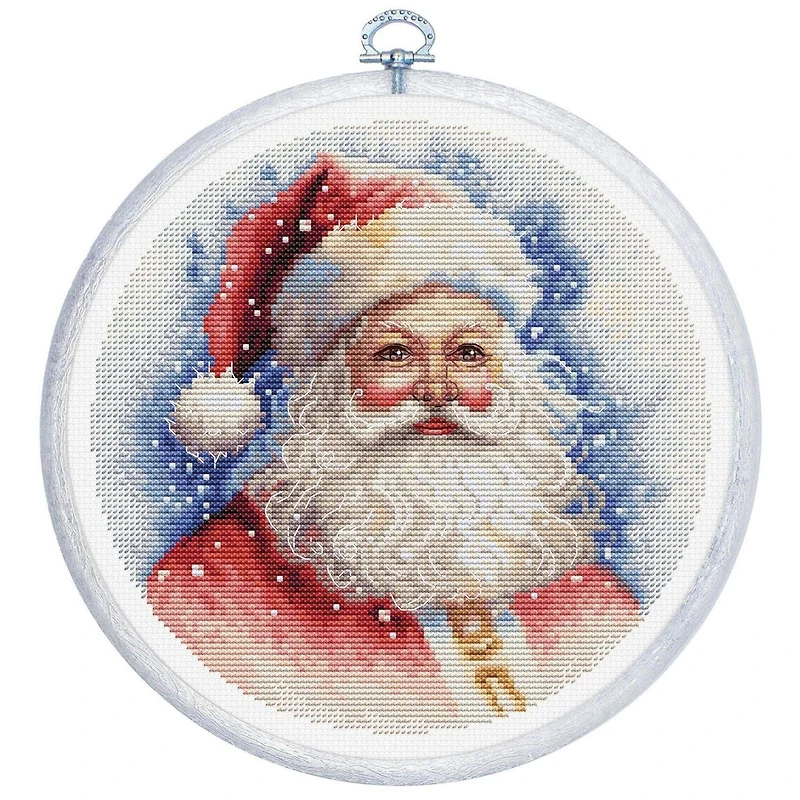 Luca-S Santa Counted Cross Stitch Kit