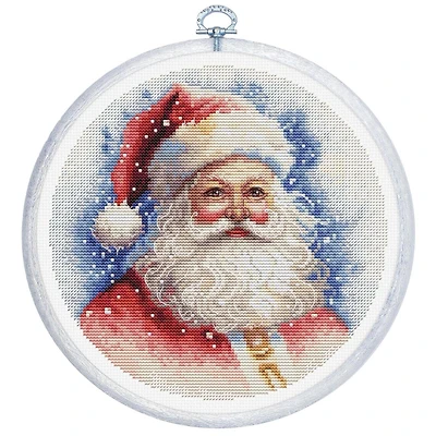 Luca-S Santa Counted Cross Stitch Kit
