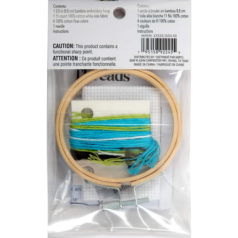 Dino Counted Cross Stitch Kit by Loops & Threads®