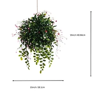 15" Hanging Blossom UV Decoration by Ashland