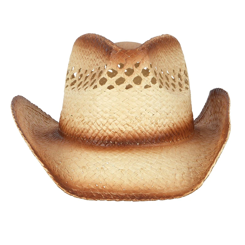 Faded Woven Straw Cowboy Hat by Make Market®