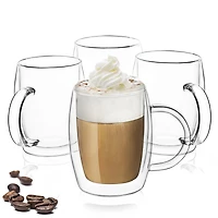 JoyJolt® Aroma Double Wall Insulated Glasses, 4ct.