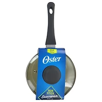 Oster Ridge Valley 2.5qt. Gray Nonstick Aluminum Saucepan with Lid