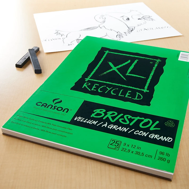 Canson® XL® Recycled Bristol Pad