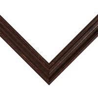 Frame USA Boardroom Walnut with Walnut Bead Single Image Picture Frame