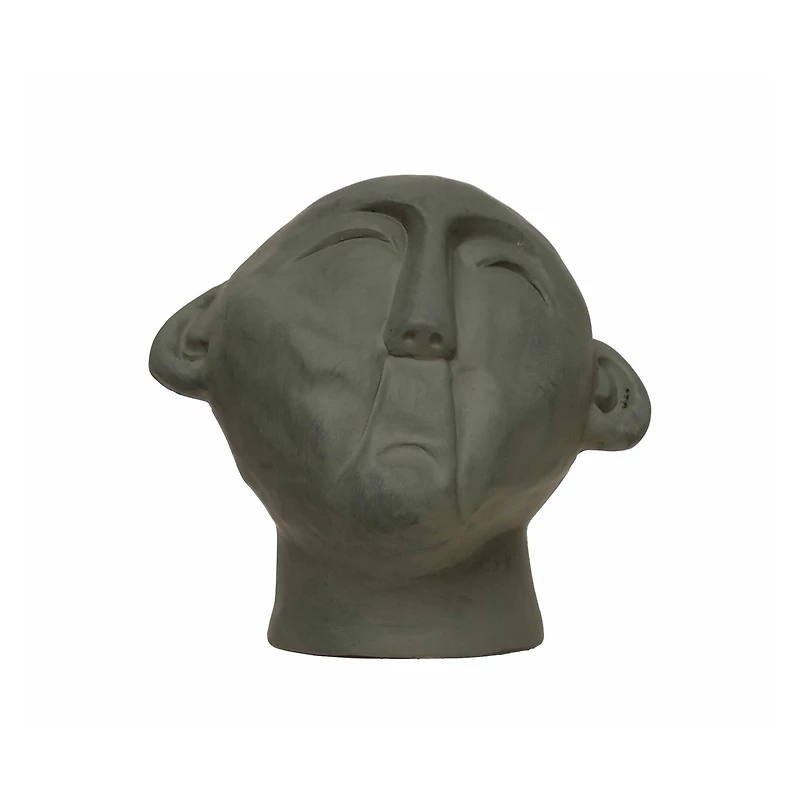 7" Handmade Terra Cotta Bust