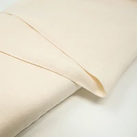 Roc-Lon Natural Double Checked Gauze Cotton Muslin Fabric