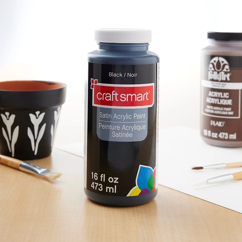 Satin Acrylic Paint By Craft Smart