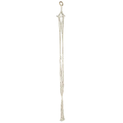 Hello Honey® 57" Natural Cotton Macrame Plant Hanger