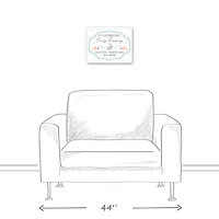 P Cottontail Candy Co 14" x 11' Canvas Wall Art