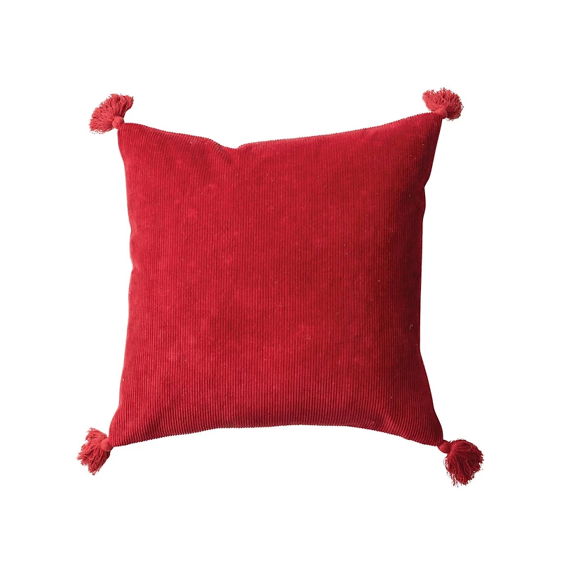 Hello Honey® 18" Let it Snow Square Cotton Printed Accent Pillow