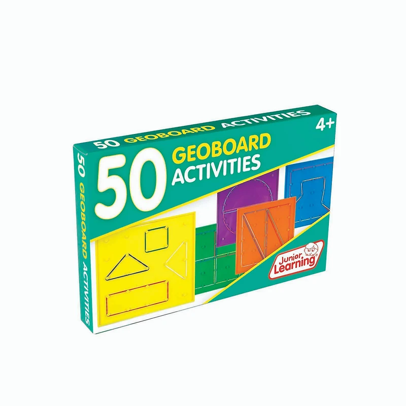 Junior Learning® 50 Geoboard Educational Activities