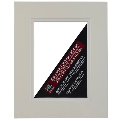 8" x 10" Double Mat By Studio Décor®, 5" x 7" Opening