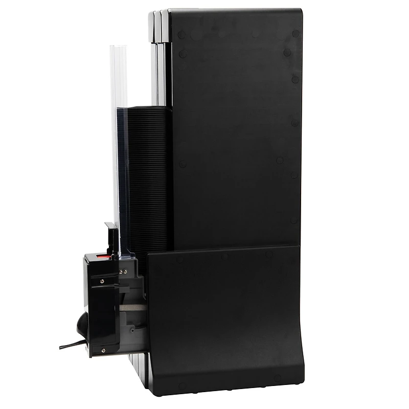 Mind Reader Black Refillable Utensil Dispenser