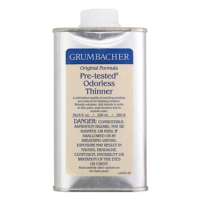 Grumbacher Pre-Tested® Odorless Paint Thinner