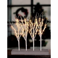 19.5" Warm White LED Cluster Tree