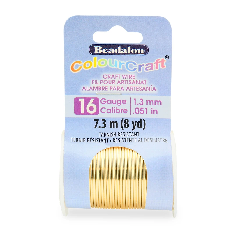 Beadalon® ColourCraft® 1.3mm Craft Wire