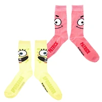 Spongebob & Patrick Crew Sock Set