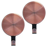 Haute Decor Attract™ Brushed Copper Magnetic Wreath Hanger, 2ct.