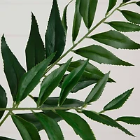 38" Green Palmate Fern Stems, 3ct.