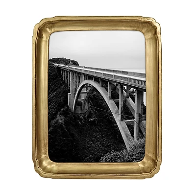 Treasured Finds 5" x 7" Gold Tray Tabletop Frame by Studio Décor®