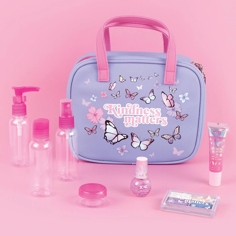 Make It Real™ 3C4G Butterfly Away Travel & Cosmetic Set
