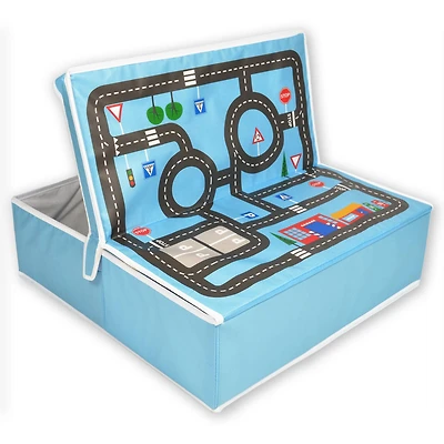 Fun2Give® Pop-it-Up® Garage with Road Playmat and Storage