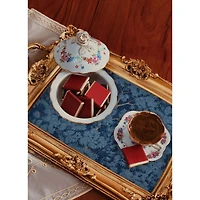 RoomMates Ardian Navy Peel & Stick Wallpaper