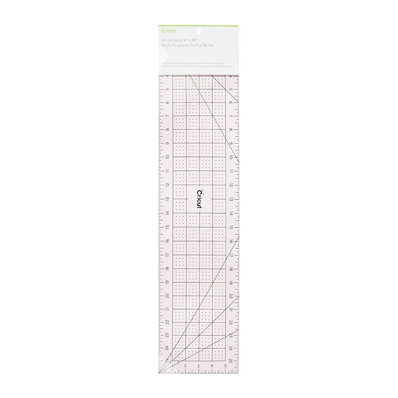 Cricut® Acrylic Rose Ruler, 6" x 26"