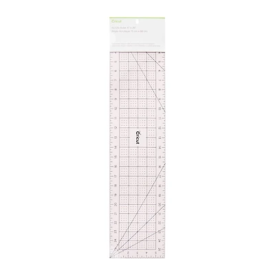 Cricut® Acrylic Rose Ruler, 6" x 26"