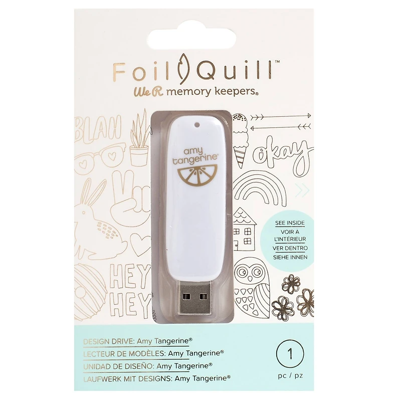 We R Memory Keepers® Foil Quill™ USB Artwork Drive by Amy Tangerine