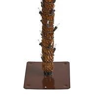 4ft. Pre-Lit Christmas Palm Artificial Tree with Warm White LED Lights