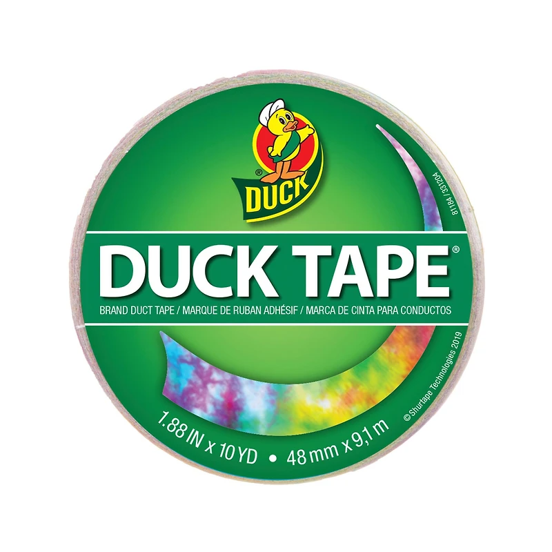 Duck Tape® Brand Tie Dye Print Duct Tape
