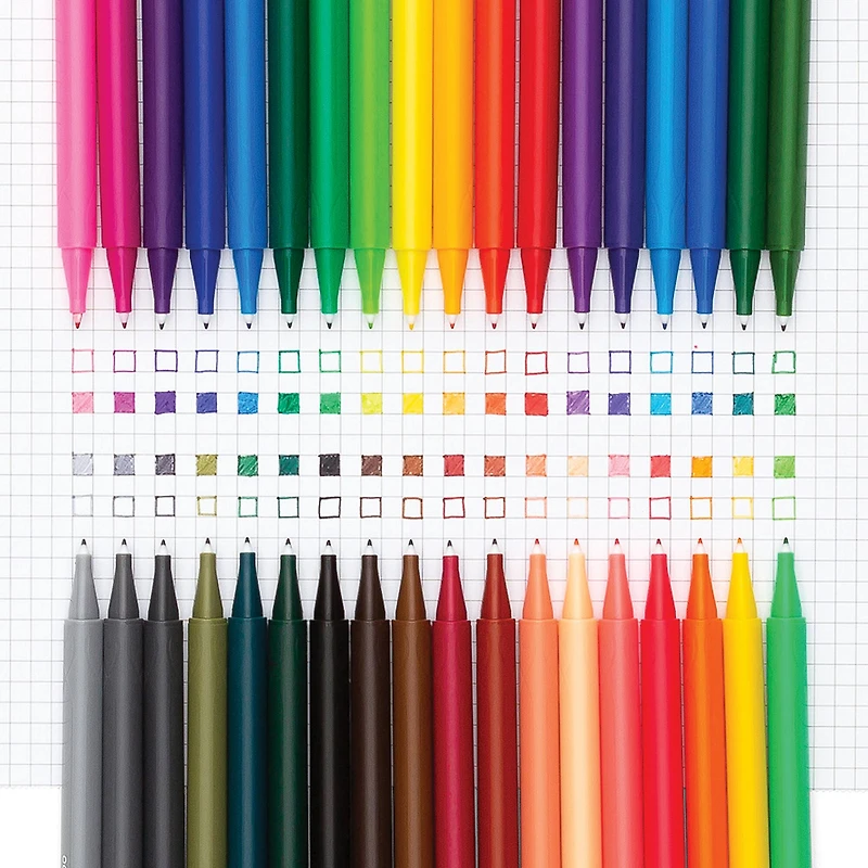 OOLY Seriously Fine Markers Set, 36ct.