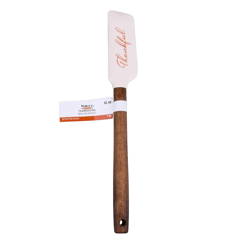 Mini Thankful Jar Spatula by Makery™