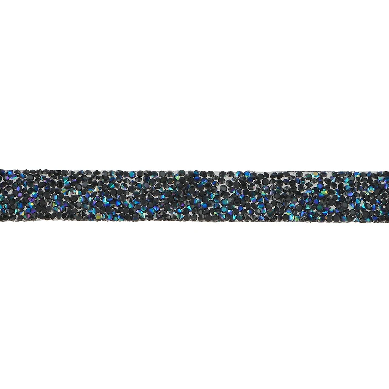 3/4" Black & Blue Iridescent Diamond Trim by Celebrate It® Fashion Mode