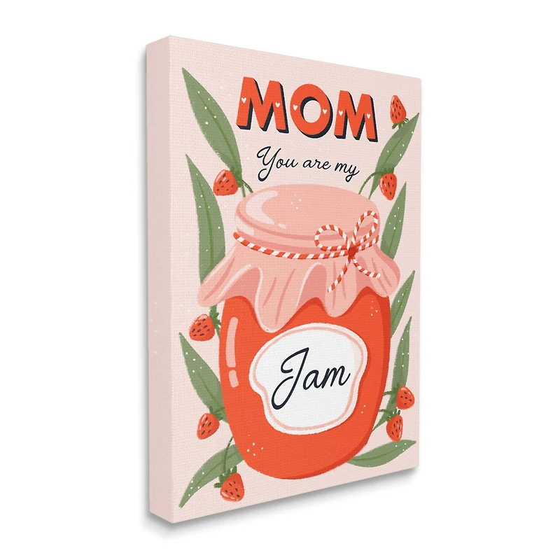Stupell Industries You Are My Jam Mother's Day Canvas Wall Art