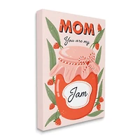 Stupell Industries You Are My Jam Mother's Day Canvas Wall Art