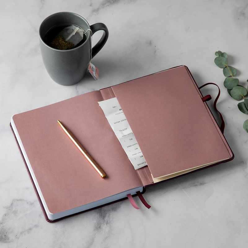 Wine Premium Hardcover Dot Journal, 6" x 8" by Artist's Loft™