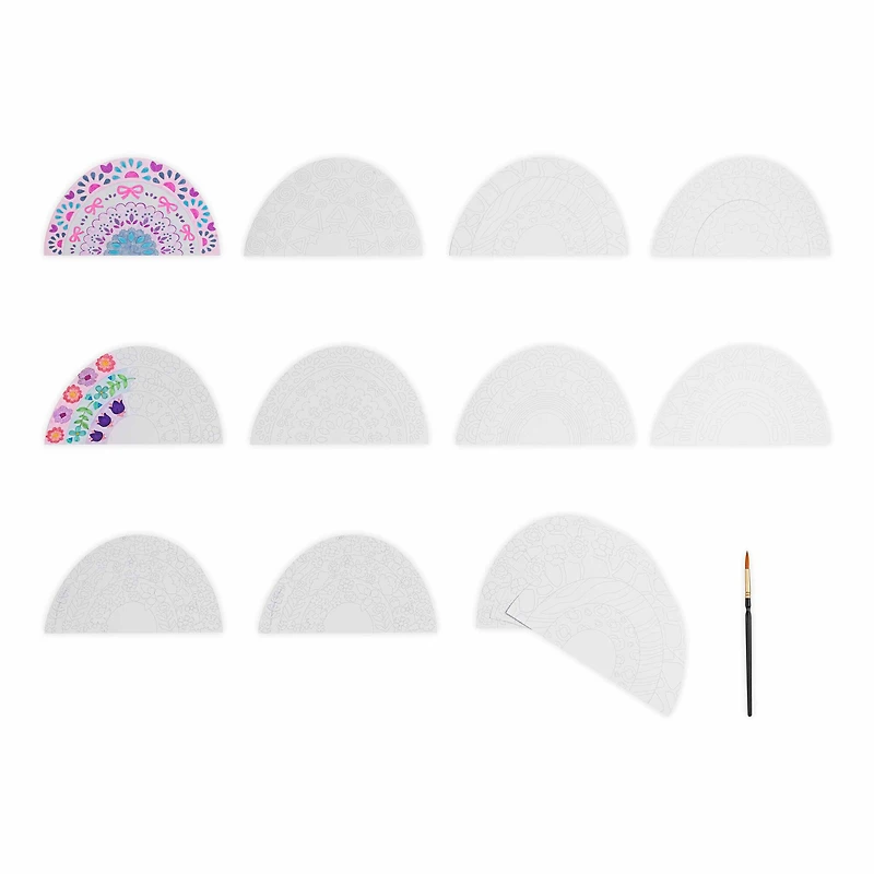 VIVID by Brea Reese® Rainbow Mixed Media Coloring Pad