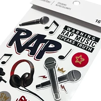 Rap Music Stickers by Recollections™
