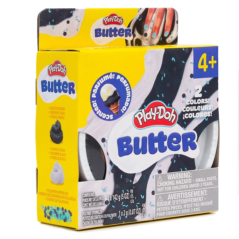 Play-Doh Black & White Cookies & Cream Scented Butter Compound