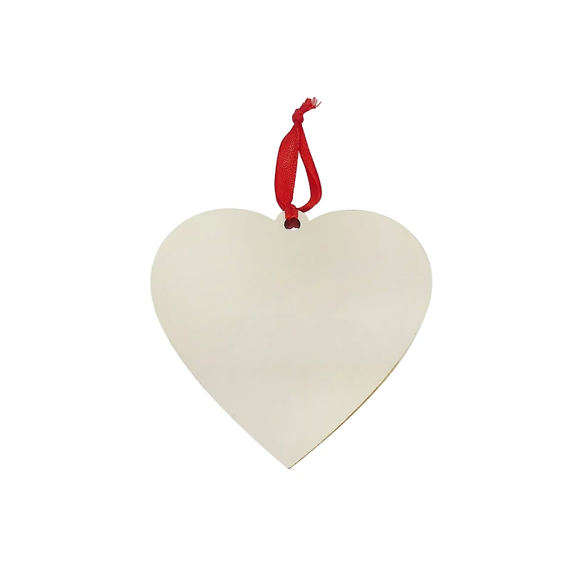 4.25" DIY Wood Quilted Heart Ornament by Make Market®