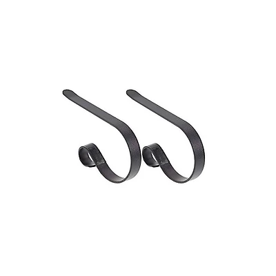 Original MantleClip® Matte Black Stocking Holders