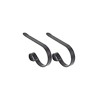 Original MantleClip® Matte Black Stocking Holders