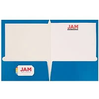 JAM Paper Laminated 2-Pocket Glossy Folders
